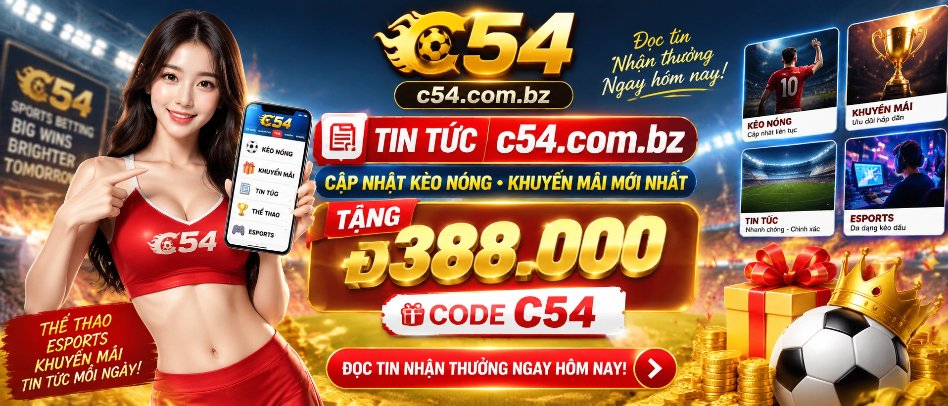 C54 mobile casino app